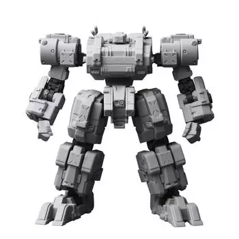 Front Mission Structure Arts 172 Scale Plastic Model Kit Series Vol.1 Light Gray Ver. Тупица