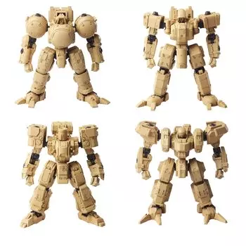 Front Mission Structure Arts scale plastic model kit series BOX product 1BOX 4 pieces total 4 types 1/72 Vol.4 =
