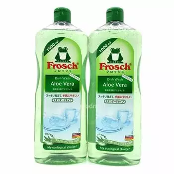 Frosh Aloe Vera 1000ml x 2 (Dishwashing detergent) Non-alcoholic