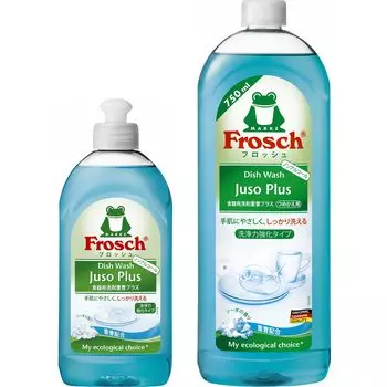 Frosh Dishwashing Detergent Baking Soda Plus 300ml 750ml Refill Set +