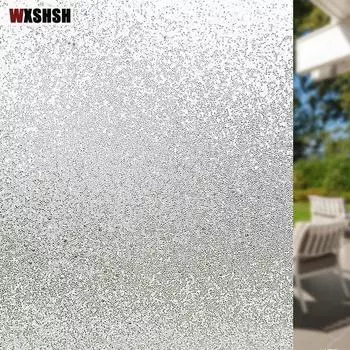Frosted Window Film Privacy Protection Self-adhesive Vinyl Heat-Control Removable Drop-Shipping Decorative Glass Film 30x100cm