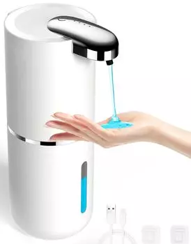 Froza дозатор мыла автоматический жидкого типа дозатор моющего средства для посуды кухонный спиртовой гель совместимый автоматический дозатор мыла для рук 4 уровня 400 мл настенный