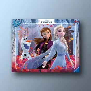 Frozen 2 Pleasant Wind Board Puzzle 35 Piece Ravensburger IV Puzzle, популярная корейская настольная игра