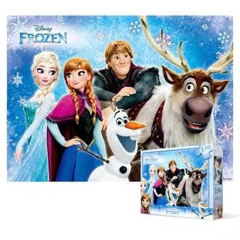 Frozen - Everyone Is Happy Пазл Disney Animation 150 деталей, популярный корейский пазл