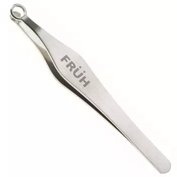 FRUH Безопасный триммер для волос в носу GL043 из нержавеющей стали для удаления нежелательных волос