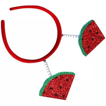 Fruit Headband Halloween Headpiece Luau Watermelon for Women Baby Girl Hair Clips Gift