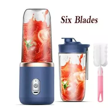 Fruit Mixers Juicers Portable Electric Juicer Blender Fruit Juicer Cup Food Milkshake Juices Maker Household Kitchen Tools Xaomi