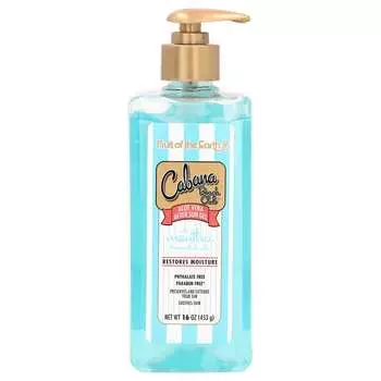 Fruit of the Earth, Cabana Beach Club, гель после загара с алоэ вера, мятой и эфирными маслами, 16 унций (453 г)