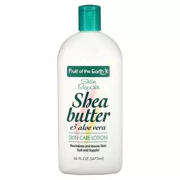 Fruit of the Earth, лосьон для ухода за кожей, масло ши и алоэ вера, 16 жидких унций (473 мл)