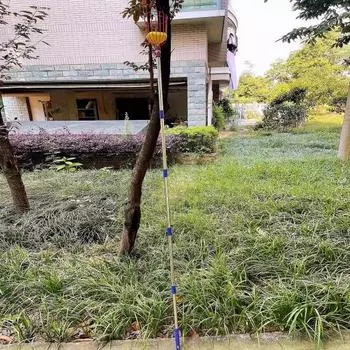 Телескопический стержень для сбора фруктов с корзиной. Металлический выдвижной стержень для сбора фруктов. Садовый инструмент для сбора яблок, апельсинов, авокадо. 1 Set