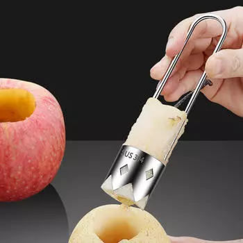 Fruite Corer Инструмент для удаления сердцевины с зубчатым лезвием Easy Core Extractor Pear Core