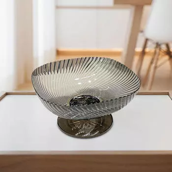 Фруктовая чаша для сушки, большая многоцелевая, специальные панели, контейнер для закусок и конфет Black