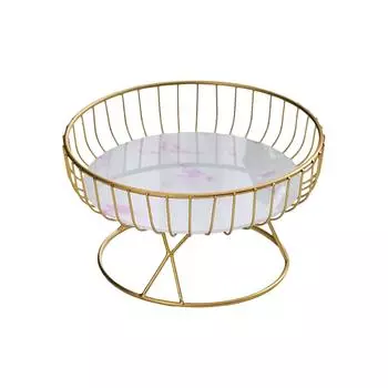 Фруктовая чаша контейнер современный креативный стильный одноярусный контейнер для фруктов корзина для кухонного шкафа столешница для дома садовая вечеринка