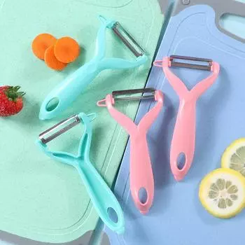 Фруктовая овощечистка Овощечистка Слайсер Терка Многофункциональный нож для очистки фруктовый нож random color /10pcs