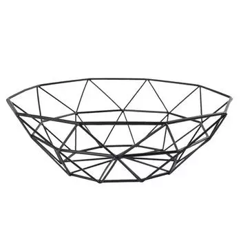 Фруктовая овощная чаша из железной сетки, кухонная столешница, металлическая фруктовая чаша золотой