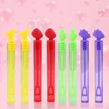 Фруктовая пластиковая мыльная трубка С Днем Рождения Украшения для вечеринки Свадебные гости Подарки Товары для детского душа Детские игрушки Сувениры