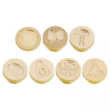 Фруктовая серия Медная Голова Изысканный Креативный Штамп Медная Голова Подарочный Скрапбукинг Mangosteen