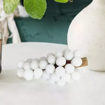 Фруктовая скульптура, статуя винограда, произведение искусства, подарок на день рождения, украшение, декоративное украшение для внутреннего стола в гостиной чёрный