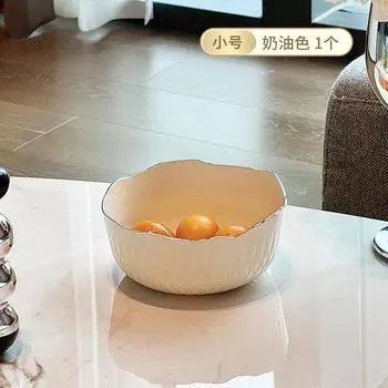 Фруктовая тарелка Бытовая Гостиная Кофейный столик Тарелка для закусок из сухофруктов Легкая роскошь Высокий класс Конфетница Фруктовая ваза