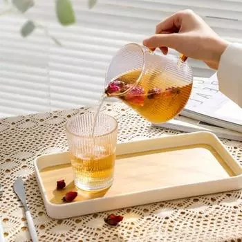 Фруктовая тарелка Прямоугольный сервировочный поднос Маслостойкий Легко чистится Широко используемое декоративное сервировочное блюдо Аксессуар для журнального столика S