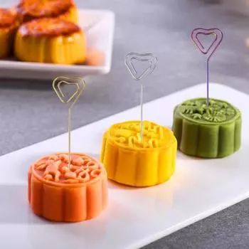 Фруктовая вилка из нержавеющей стали, десертные вилки, креативная палочка для фруктовых салатов для украшения вечеринок Star золотистый/ярко-розовый