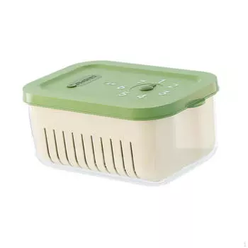 Фруктовые контейнеры для холодильника, контейнер для овощей, герметичный контейнер для еды большой емкости, органайзер для холодильника