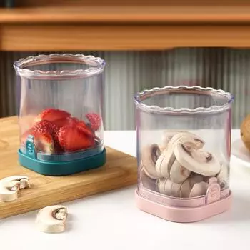 Фруктовые слайсеры Cup Инновационный кухонный режущий инструмент для фруктов грибов темно-синий