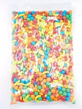 Фруктовые таблетки Ace 1 кг примерно штук 1200