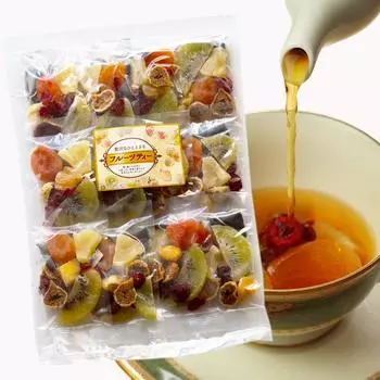 Фруктовый чай Fresh Sweets of the Earth 12 пакетиков Съедобный фруктовый чай 6 видов сухофруктов Чайный пакетик Подарок Подарок