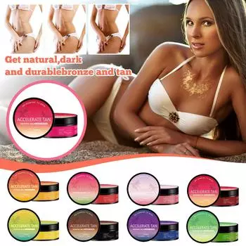 Фруктовый гель для загара Интенсивный гель для загара Гель для загара для солярия Стойкий водостойкий Для потрясающего загара для тела и лица One Size красный