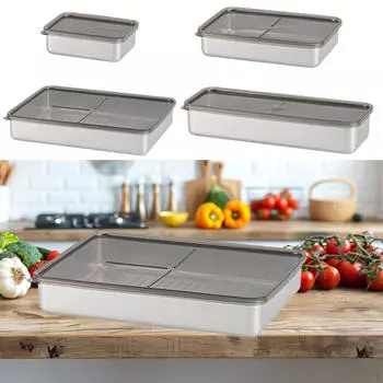 Фруктовый ланч-бокс, контейнер для хранения продуктов, сохраняющий свежесть, герметичный, универсальный, для пикника на открытом воздухе