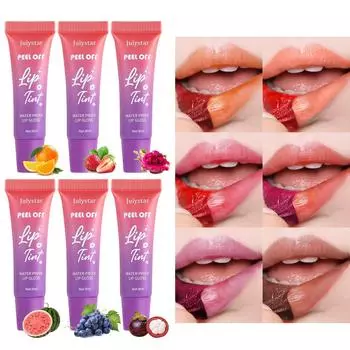 Фруктовый макияж для губ Tear Lip Glaze Mist Matte Finish с базовым цветом Водостойкая увлажняющая помада Candy Lipstick