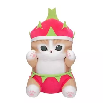 Фруктовый Нян БОЛЬШОЙ мягкий 2 32см игрушка, типы, приблизительно. (Драконий фрукт)