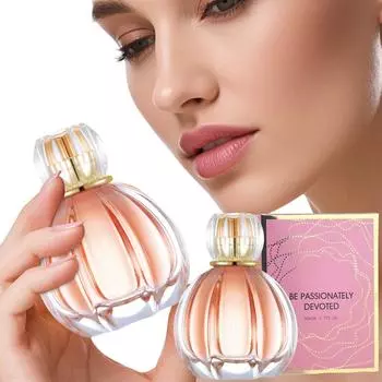 Фруктовый парфюм Теплый апельсин и мягкая ваниль и элегантная орхидея и свежий жасмин и лимон, здоровый парфюм Clean And Natura, 50 мл, One Size розовый