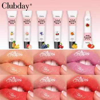 Фруктовый скраб для губ Макияж Отшелушивание омертвевшей кожи Устранение морщин на губах Увлажняющий уход Бальзам для губ 01#