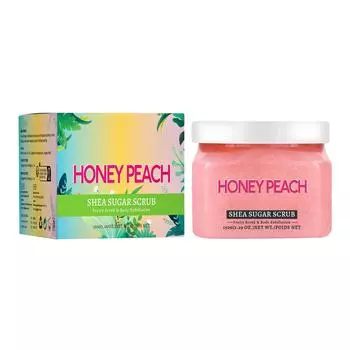 Фруктовый скраб Отшелушивающий скраб для тела Для гладкой и яркой кожи | Борется с черными точками, расширенными порами, морщинами и тонкими линиями150 мл One Size