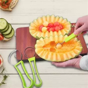 Фруктовый Удалитель Гладкий Многофункциональный 2 Цвета Дополнительные Кухонные Инструменты Фруктовый Строгальный Станок Полировка Поверхности Нержавеющая Сталь Совок Для Мякоти