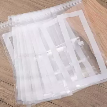 Фрукты Овощи Пакеты для сохранения свежести Многоразовые пакеты для хранения в холодильнике Утолщенные герметичные контейнеры Кухонный герметичный упаковочный пакет 15PCS-Transparent