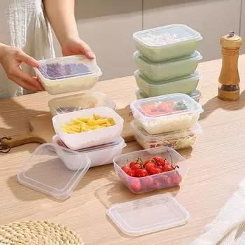 Фрукты Овощи Свежесть Контейнер 500мл Ланч-бокс Прочный Контейнер Для Хранения Пищи
