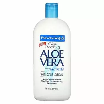 Фрукты Земли, с алоэ вера, натуральный лосьон для ухода за кожей, 16 жидких унций (473 мл)