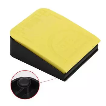 FS17Pro Одиночный ножной переключатель Многофункциональная индивидуальная ножная педаль USB + 2.4G + BT Трехрежимное соединение жёлтый