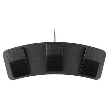 FS23P USB тройной ножной переключатель многофункциональный индивидуальный ножной фотоэлектрический переключатель для изображения чёрный