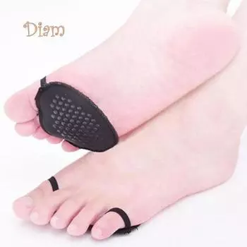 FS невидимые туфли на высоком каблуке с утолщенной передней частью стопы и полуподкладкой, нескользящая подушка для ухода чёрный