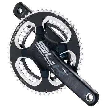 FSA Bicycle Parts Road Bike Crank CK Gray BB386 53x39 SL-K 172.5 336-0069294033 чёрный