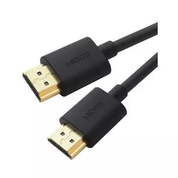 FSC HDMI Cable Slim Cable HDMI2.0 Standard High Speed Ethernet 18Gbps 4K/60p PS4/PS5 PC Monitor Compatible with Nintendo Switch etc. (3.0m)