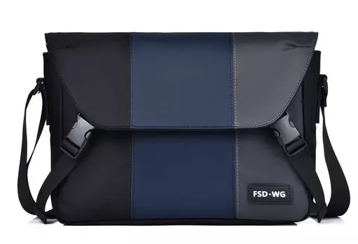 FSDWG одно плечо Messenger Crossbody сумка для поездок на природу, сумка, сумка, водонепроницаемая, 2way, школа, путешествия, серый