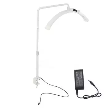 FT Y11 светодиодные лампы для ресниц 35 Вт 24,2 дюйма лампа в форме полумесяца с сенсорным управлением регулируемая высота C-образный зажим 5600 К EU Plug