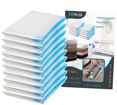 FTBOL Compression Bags for Travel Easy Travel Convenient Compression Compression Clothes Travel Compression No Vacuum Cleaner Just Mildew For Business