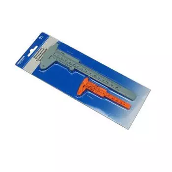 FTE 6 150 мм пластиковая линейка скользящий штангенциркуль штангенциркуль для измерения ювелирных изделий серый