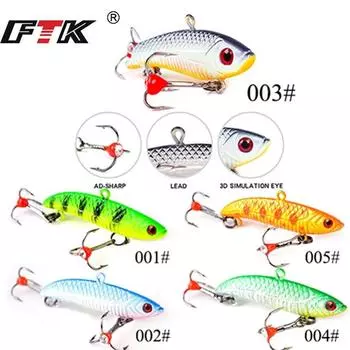 FTK 1 шт. 20 г 35 г разного цвета крючок для зимней рыбалки приманка свинцовая приманка Color 001 Weight 35g